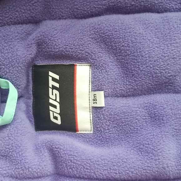 (18M) Gusti Baby Girls Matching Snowsuit ❤ Unicorn Design 🦄 - Picture 4 of 10